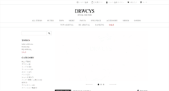 Desktop Screenshot of drwcys-store.com